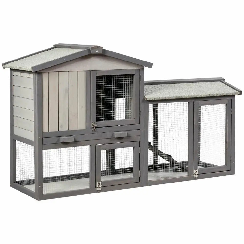 Wooden Rabbit Hutch