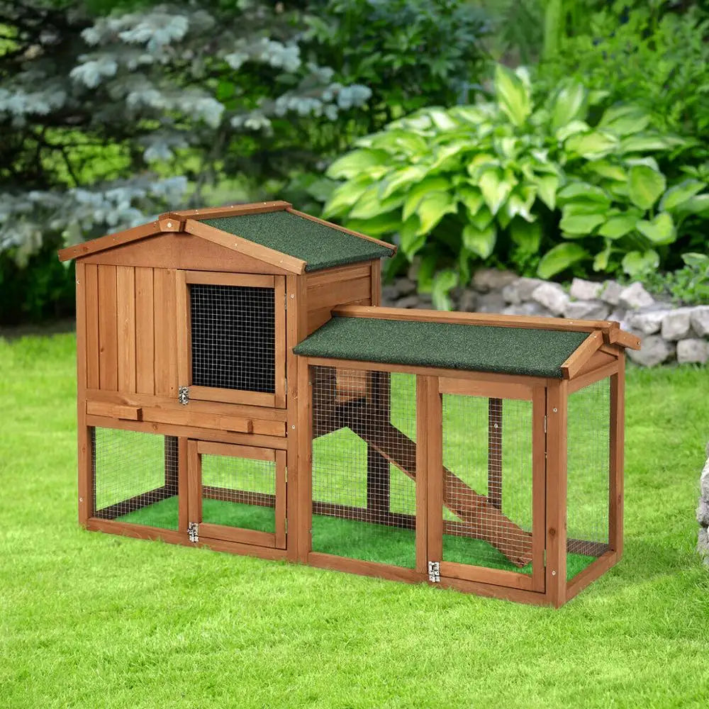 Wooden Rabbit Hutch 