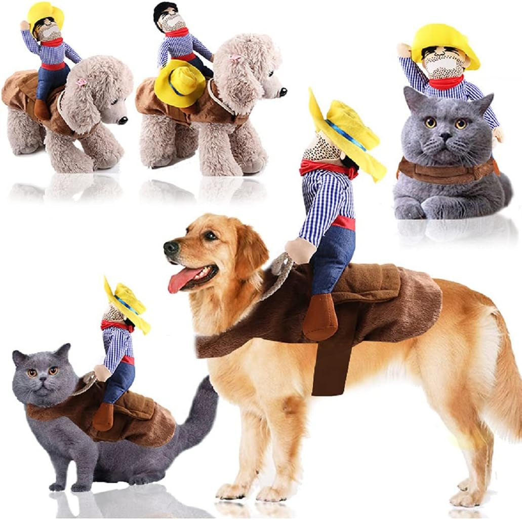 Cowboy Dog Cat Costume 
