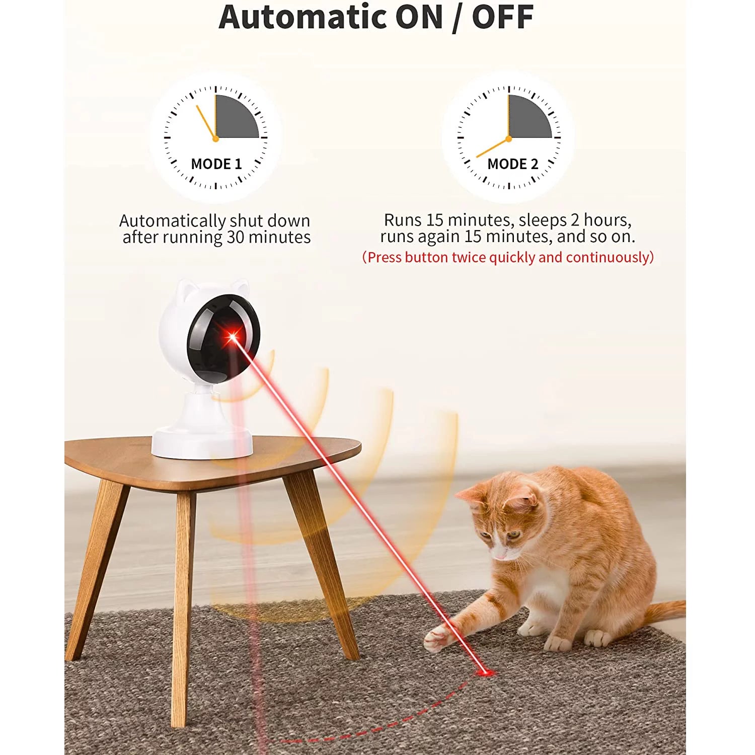 Automatic Cat Laser Toys